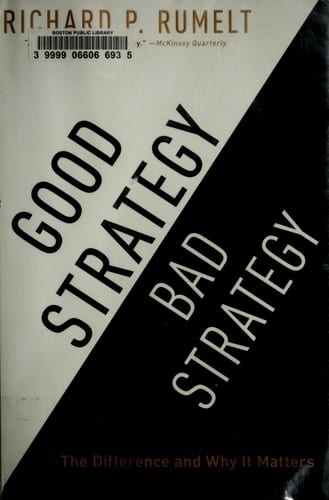 Good Strategy Bad Strategy