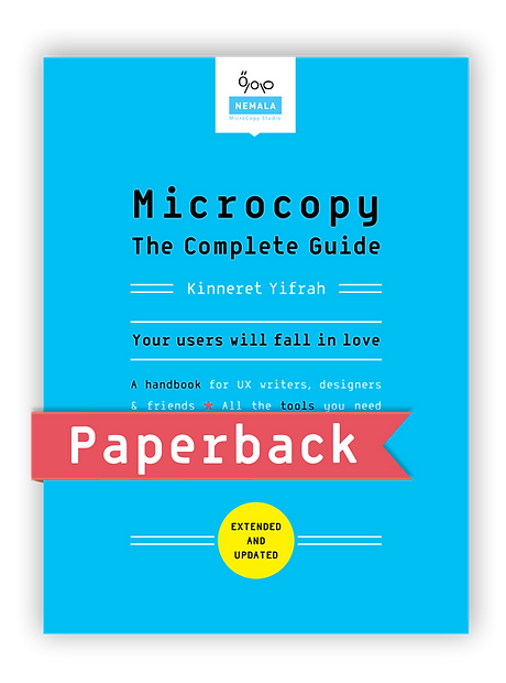Microcopy: The Complete Guide